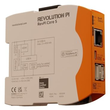 Kunbus RevPi Core S 8 GB PR100359 SPS-Steuerungsmodul 24 V/DC
