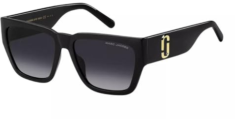 Marc Jacobs Unisex Marc 646/s Sunglasses, 08A/WJ Black Grey, 57