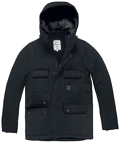 Vintage Industries Miles Jacket Männer Winterjacke schwarz XL
