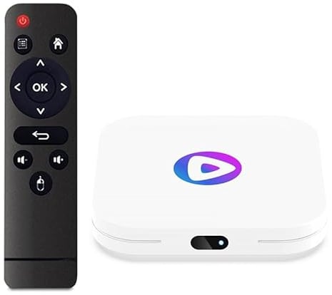 Android 13.0 TV Box, H96 Max M1 TVbox 4GB RAM 64GB ROM Rk3528 Quad Core 64-Bit Unterstützung HD 4K/ 3D/H.265 Ethernet 2.4/5G Dual Wifi 10/100M BT 5.0 Set Top Box,4gb+64gb