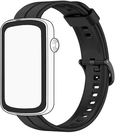 Blueshaweu 16mm Armband Kompatibel Für SHANG WING L2 Smartwatch, Sport Silikon Classic Ersatz Uhrenarmband Für SHANG WING LYNN2/L2 Smartwatch