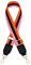 Whakano Verstellbarer Taschengurt,3,8cm Schultergurt,Wechseln Taschenband,Umhängegurt 80-130cm,Schulterriemen Damen für Taschen Taschenriemen Handtaschen Gurt Crossbody Bag,Orange Pink