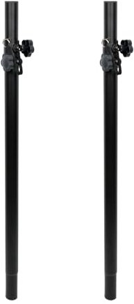 Howonder Subwoofer Pole,Speaker Poles for subwoofer,Pa Speaker Stands,Subwoofer Pole Mount,Speaker Stand Adapter,with 35mm Speaker Pole and 35mm subwoofer Pole(2 Packs Black)