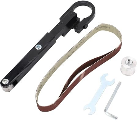 Kit de Conversión de Accesorio de Amoladora Angular a Lijadora de Banda, Aleación de Aluminio, Amoladoras M10 M14, para Amoladora Angular Tipo 100 M10 M14
