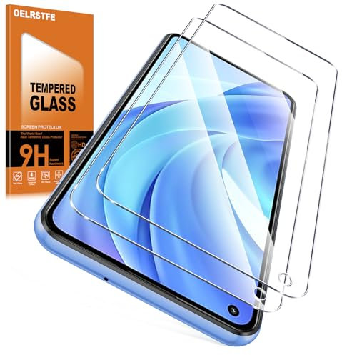 Oelrstfe 2 Piezas Protector Pantalla Para Xiaomi 11 Lite 5G NE/Mi 11 Lite 4G/5G Cristal Templado Dureza 9H Antiarañazos Antihuellas Sin Burbujas HD Transparente Ultra Resistente Vidrio Película