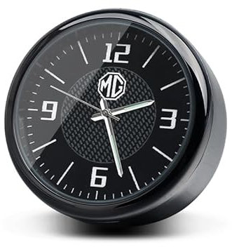 Auto Uhr, Autouhr Selbstklebend,für MG3 MG4 EV MG5 MG6 MG HS MG Marvel R MG ZS Uhr Für Das Armaturenbrett Im Auto, Leuchtende Auto-Armaturenbrettuhr, Kfz-Ersatzuhren,B