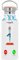 Bouteille Inox Gourde Thermo Isotherme - Le Yoga M'Appelle Zen Sport - 500 ml (17 oz)