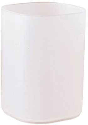 Porte-crayons Bureau En Plastique Transparent Pour Pinceaux Maquillage Pot Papeterie Fournitures Bureau Accessoires Pour Espace Travail