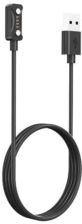 JZK Ersatz-Ladekabel für Polar Pacer/Ignite 3/Pacer Pro/M3 Smartwatch, 100 cm magnetische USB-Ladestation, Ersatz-Ladekabel für Smartwatches