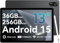 Blackview 13 inch Tablet Android 15 Gaming Tablet with SIM Card Slot, Pen,Case, 36GB + 256GB (Up to 2TB), 1100 mAh, 13MP + 50 MP AI Camera, 4G LTE, 5G WiFi, GPS- MEGA 8