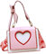 Mikikit 1Pezzi Spalla Regolabile Rafia e Versatile per Design Rosa