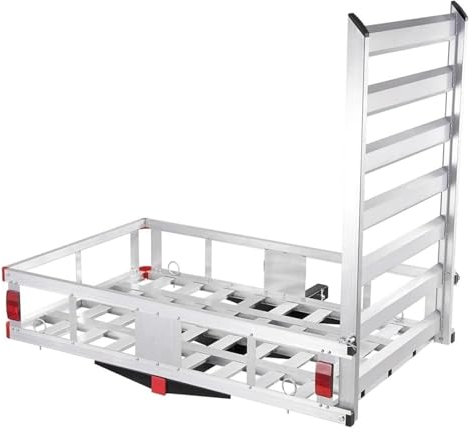 Per SUV Camion Pick-up Campeggio Capacità 400/500 Libbre Gancio Di Traino Montaggio Su Tetto Cestino Portaoggetti In Alluminio Portabagagli(B 47x28x6 in)