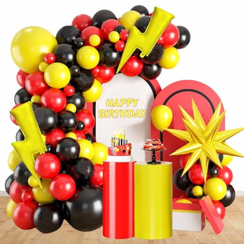Party Geburtstags Redball Luftballons Dekorationen Redball Geburtstag Deko für Geburtstags Dekorationen Partyzubehör