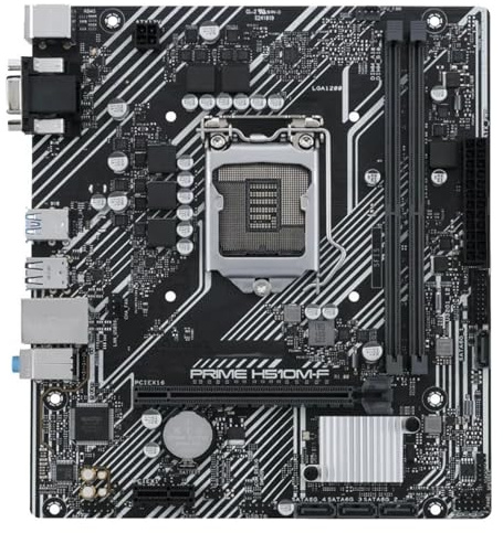 motherboard Fit For ASUS H510M-F H510 LGA 1200 Micro ATX Motherboard PCIe 4.0 USB 3.2 SATA 6 Gbps