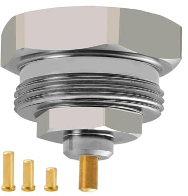 Vanne de radiateur à vapeur | Thermostat métallique de raccordement | Joint de tuyau pour régulation thermique, pour chauffage dans la maison, la chambre et le salon