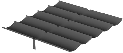 Monucep Techo de repuesto para pérgola de 3 x 4 m, protección UV 50+, impermeable, retráctil, solo sombra, 258 x 335 cm, resistente a la intemperie, protección solar para terraza, pérgola, jardín