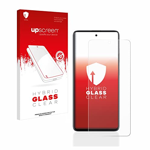 upscreen Schutzglas für Samsung Galaxy A51 | Transparenter Displayschutz Made in Germany Klare 9H Schutzfolie Glas-Folie Montage-Set Anti-Fingerprint