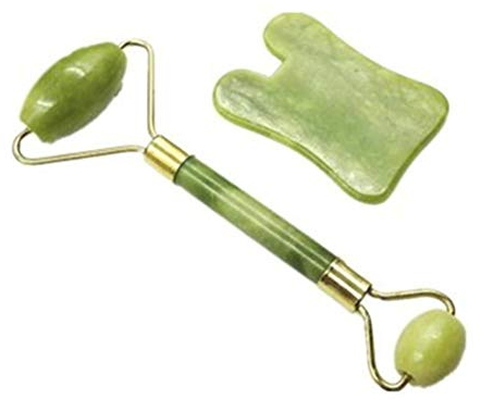 Rosental Roller Massageroller Gesicht Jade Roller Face Gesichtsmassagegerät Gesichtsmassagegerät Gesichtswalzenmassagegerät