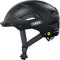 ABUS Hyban 2.0 MIPS city helmet - bike helmet with rear light, ABS hard shell, impact protection - for men and women