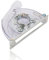 Dust Shroud Dust Extraction Cutting Guard,Clear Cutting Dust Shroud Guard Collection for 100/125/150mm Angle Grinder,Dust Cover Guard Shield Angle Grinder Dust Cover for 4/ 5 Angle Grinder