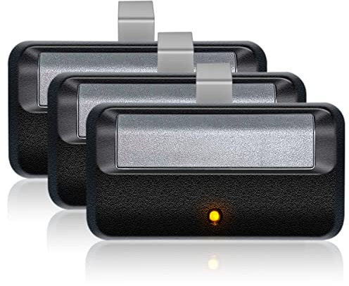 Alisontech Télécommande 891LM 950ESTD pour ouverture de porte de garage Liftmaster Chamberlain Sears Craftsman Security+ 2.0 myQ (lot de 3)