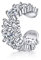 PHNIBIRD Ear Cuff Argent Sterling 925 Faux Piercing Oreille avec Zircone Boucles d'oreilles Femme Cadeau pour Femme