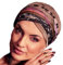Boho Spirit Damen Beautiful and comfortable printed turban set from Danish Boho Spirit, Multicolor, Einheitsgröße EU