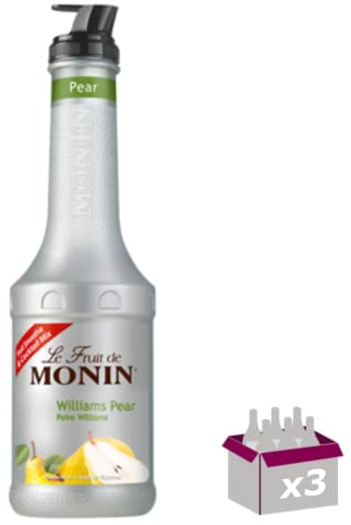 Lot de 3 Le fruit de - Sirop de Poire - 1L
