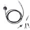 xiaghua369 Fitness Cavo Acciaio, 1-6m, per LAT Machine Pulley Attrezzatura Macchina Multifunzione Palestra, Cavo per Puleggia Fitness Adatta per Casa O Palestra (Length : 3m)