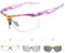 SCVCN Photochromatische Selbsttönend Fahrradbrille Herren Damen Sportsonnenbrille Klar Radsport Radfahren MTB Radbrille Laufen Volleyball Tennis Autofahren Angeln Softball Bergsteigen Golf Wandern 06