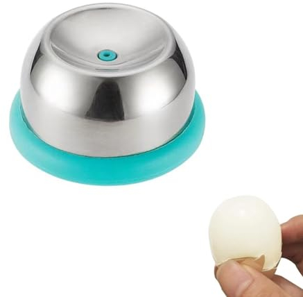 Puntale per Uova,Semi Uovo Automatico Pricker,Perfora Uova,Rompi Guscio Uova,Egg Piercer,Separatore di Uova,Tagliauovo in Acciaio Inox Strumento per Chick Uovo, Separatore di Uova,1 Pezzi