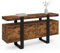 IDMarket - Anrichte 160 cm Phoenix XXL 4 Türen Holz Antik-Optik Schwarz