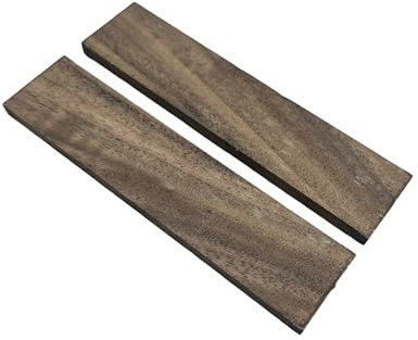 Noyer Americain,Paire De Plaquettes,125x30x6mm, Bois Précieux Ideal Tournage Sur Bois De Stylos, Lutherie, Instruments De Musique, Coutellerie, Manches De Couteaux En Bois, Sculpture, Bijouterie (1)
