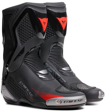 Dainese Torque 4 Air Stivali da moto, nero/rosso, 44