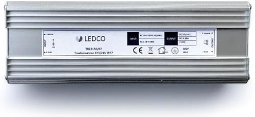 Ledco Trasformatore Led TR24150/67 24V 150W Uso esterno
