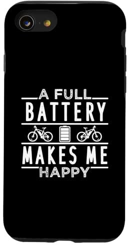 E-Bike-Akku-Design für Radfahren Hülle für iPhone SE (2020) / 7 / 8