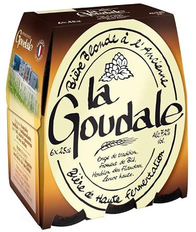 La Goudale Bière Blonde Pack 6X25Cl