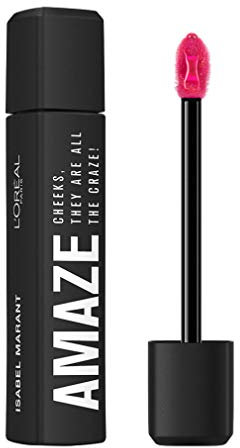 L'Oréal Paris Isabel Marant AMAZE LIP GLOSS, zartschmelzender Lipgloss für Lippen und Wangen, 8 ml