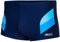 Aqua Speed Enge Badehosen Herren + gratis eBook | Moderne Schwimmhose für Männer | Swim Trunks | Sport | Aron, Gr. XXL, Marineblau Hellblau Blau