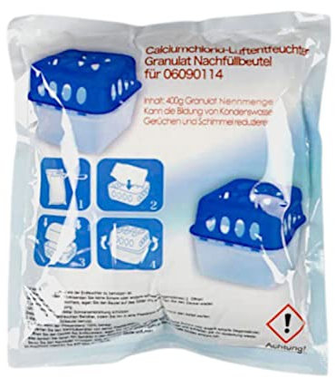 BURI Dehumidifier Refill Bag 400 g Granules Room Dehumidifier Refill