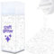Hemway Premium Craft Glitter Shaker - White Iridescent | 130g Chunky Metallic Flake Sequins for Resin & Epoxy Crafts | Craft Supplies for Festival, Tumblers, Body, Face, Eye & Nail Art