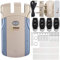 Smart Lock, WAFU Wireless Keyless Electronic Lock Control remoto Touch Locked & Unlock(Adaptador Bluetooth Gold + USB)