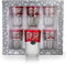 Saharashop 6 Premium Orientalische Marokkanische Teegläser Silber Rot, 6er Set Atay Cay Glastassen zum Servieren und Trinken, Glasbecher, Gläserset, Trinkgläser geeignet für Heiß- oder Kaltgetränke