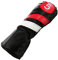 Golf Head Cover PU Waterproof Long Neck Golf Iron Club Headcover Golf Wood Club Protective Headcover for 5 Driver Fairway Utility Hybrid Headcover Golf Gift