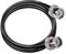 TUOLNK BNC Extension Cable RG58 BNC Male to BNC Male Jumper Low Loss 50 ohm CB Radio Coax Cable 6.6ft(2M) BNC Wifi Antenna Coaxial Cable for Two Way Radio Walkie Talkie