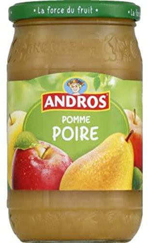 Andros Dessert de pomme et poire - Le pot de 750g