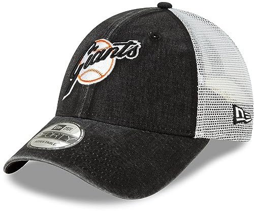 New Era MLB 9FORTY Mesh Cooperstown Trucker Kappe verstellbar Einheitsgröße, San Francisco Giants, Einheitsgr��e