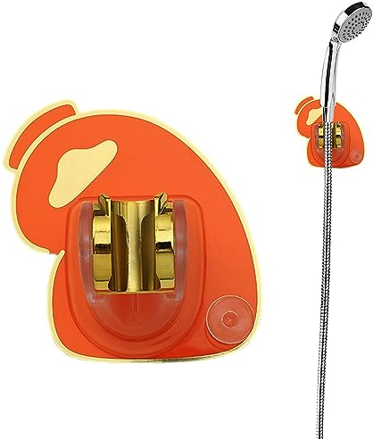 boiler Duschhalterung zur Wandmontage,Brausehalter für Wandbrause | Stanzfreier Duschständer mit verstellbarem Winkel, Badewannenkopfhalter für Handduschen, Badezimmer