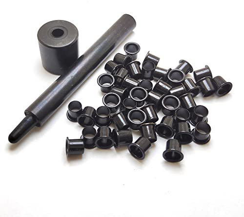 1 outil avec 200 rivets noirs en laiton pour étui Kydex de 0,2 cm (FBA)