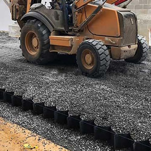 Stabilisateur de Gravier Géogrille Sous Allée En Gravier 4 Pouces D'épaisseur, Grille De Sol En Polyéthylène Pour Usage Intensif, Stabilisateur De Sol Commercial Pour Patio, Cour, Parking ( Color : Wx